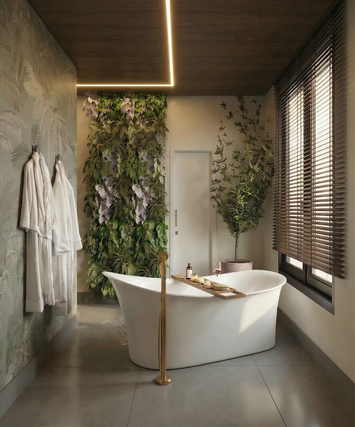 Banheira — projeto da Simões Arquitetura